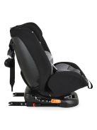 i-MAXX autós ülés,  isofix, forgatható, 2 plüss+párna 40-150cm SZÜRKE