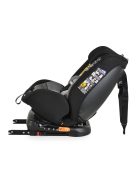 i-MAXX autós ülés,  isofix, forgatható, 2 plüss+párna 40-150cm SZÜRKE