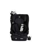 ROCK autós ülés 76-150cm, 2játékkal, pohártartó, belső öv, isofix nélkül FEKETE