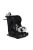 SECURITY autós ülés belső övvel, isofix, ajándék 2plüss+párna 76-150cm FEKETE