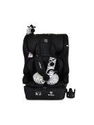 SECURITY autós ülés belső övvel, isofix, ajándék 2plüss+párna 76-150cm FEKETE