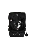 SECURITY autós ülés belső övvel, isofix, ajándék 2plüss+párna 76-150cm FEKETE