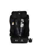 SECURITY autós ülés belső övvel, isofix, ajándék 2plüss+párna 76-150cm FEKETE