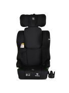 SECURITY autós ülés belső övvel, isofix, ajándék 2plüss+párna 76-150cm FEKETE