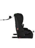 SECURITY autós ülés belső övvel, isofix, ajándék 2plüss+párna 76-150cm FEKETE