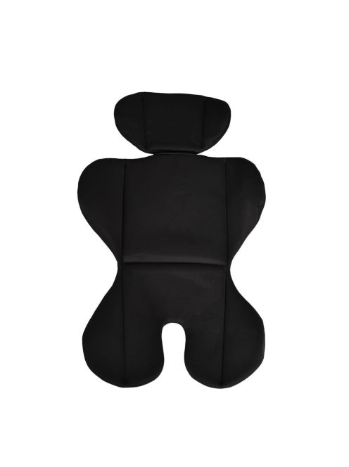 SECURITY autós ülés belső övvel, isofix, ajándék 2plüss+párna 76-150cm FEKETE