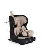 SECURITY autós ülés belső övvel, isofix, ajándék 2plüss+párna 76-150cm BÉZS