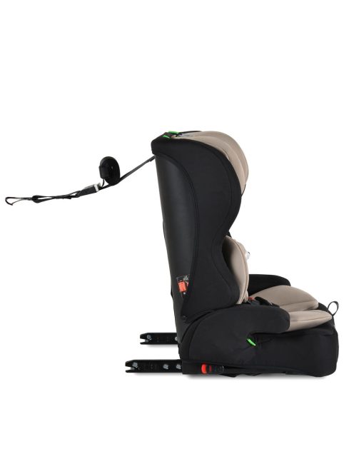SECURITY autós ülés belső övvel, isofix, ajándék 2plüss+párna 76-150cm BÉZS