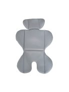 SECURITY autós ülés belső övvel, isofix, ajándék 2plüss+párna 76-150cm SZÜRKE