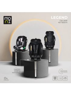LEGEND autós ülés 40-150cm támasztólábbal SZÜRKE