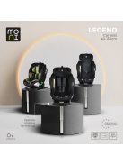 LEGEND autós ülés 40-150cm támasztólábbal ZÖLD