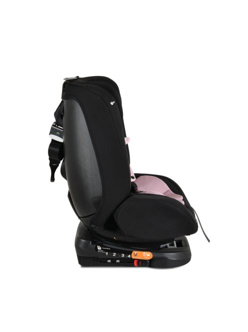 i-MAXX autós ülés, isofix, forgatható, 2 plüss+párna 40-150cm PINK