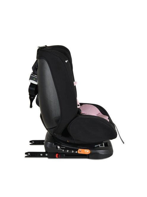 i-MAXX autós ülés, isofix, forgatható, 2 plüss+párna 40-150cm PINK
