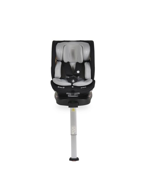 STRIKE autós ülés támasztólábbal, SPS, 360fokban forgatható 40-150cm SSZÜRKE