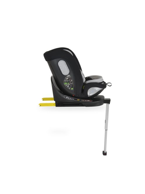 STRIKE autós ülés támasztólábbal, SPS, 360fokban forgatható 40-150cm SSZÜRKE