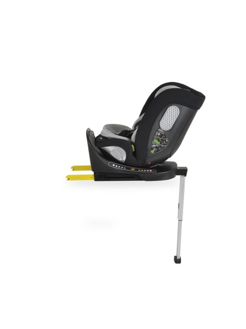 STRIKE autós ülés támasztólábbal, SPS, 360fokban forgatható 40-150cm SSZÜRKE