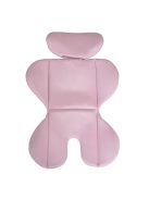 ROCK autós ülés 76-150cm, 2játékkal, pohártartó, belső öv, isofix nélkül PINK