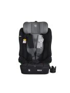 ROCK autós ülés 76-150cm, 2játékkal, pohártartó, belső öv, isofix nélkül SZÜRKE