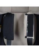 ROCK autós ülés 76-150cm, 2játékkal, pohártartó, belső öv, isofix nélkül SZÜRKE