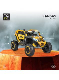 BO KANSAS elektromos UTV autó 4motoros NARANCS