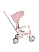 COMPACTO ÚJ 3IN1 tricikli multifunkciós, futóbiciklivé alakítható PINK