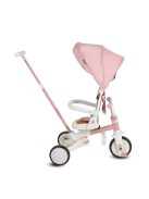 COMPACTO ÚJ 3IN1 tricikli multifunkciós, futóbiciklivé alakítható PINK