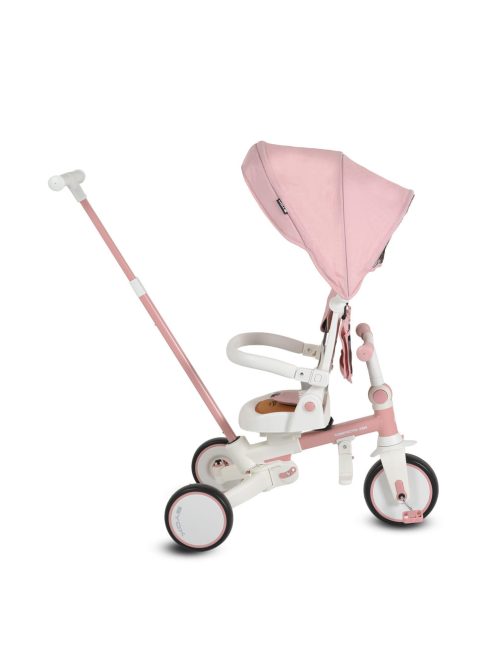 COMPACTO ÚJ 3IN1 tricikli multifunkciós, futóbiciklivé alakítható PINK