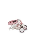 COMPACTO ÚJ 3IN1 tricikli multifunkciós, futóbiciklivé alakítható PINK