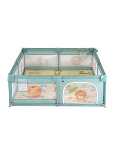   GAMEZONE járóka összecsukható szőnyeggel, 60 labdával 150x200 MENTA