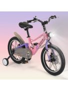 BYOX NitroV9 gyerek kerékpár 16os méret könnyített magnézium vázas PINK