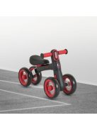 ROLLYBO mini futóbicikli 4 kerekű FEKETE
