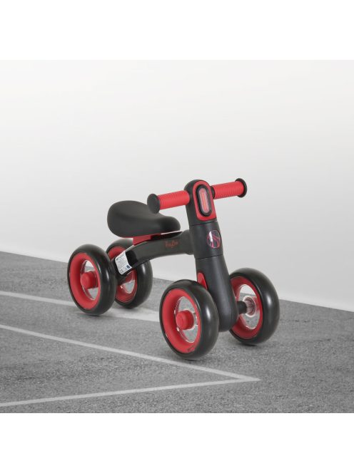 ROLLYBO mini futóbicikli 4 kerekű FEKETE