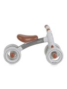 ROLLYBO mini futóbicikli 4 kerekű SZÜRKE/BARNA üléssel