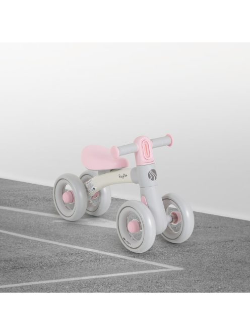 ROLLYBO mini futóbicikli 4 kerekű PINK