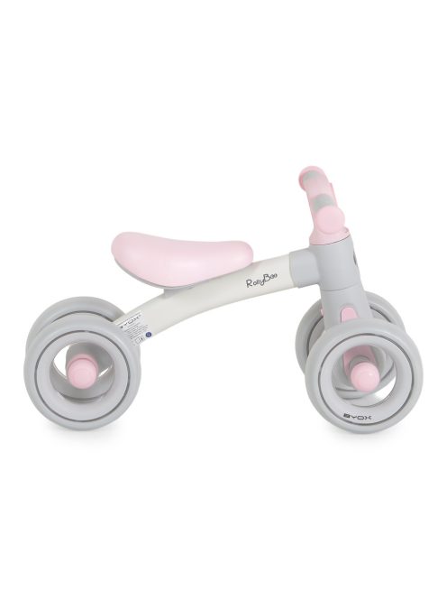 ROLLYBO mini futóbicikli 4 kerekű PINK