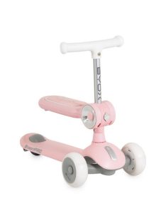 STREETPRO roller 2in1 üléssel, zenél, 30kg-ig PINK