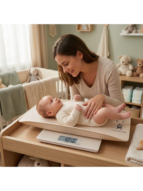 NEOSCALE elektronikus mérleg 2in1 BÉZS