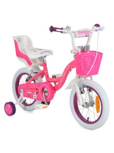 BYOX FLOWER CANDY gyerek kerékpár 14es lány PINK