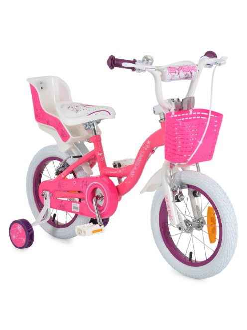 BYOX FLOWER CANDY gyerek kerékpár 14es lány PINK