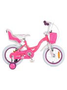 BYOX FLOWER CANDY gyerek kerékpár 14es lány PINK