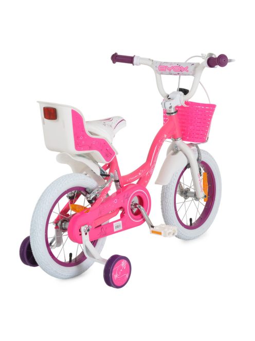 BYOX FLOWER CANDY gyerek kerékpár 14es lány PINK
