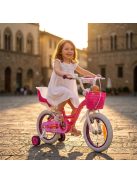 BYOX FLOWER CANDY gyerek kerékpár 14es lány PINK