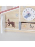 Moni Toys matatófal FARMOS, órával, állatokkal