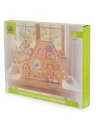 Moni Toys matatófal FARMOS, órával, állatokkal