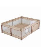 GameZone Basic járóka 150x200 lecippzározható oldal, sarokvédő egyszínű BÉZS