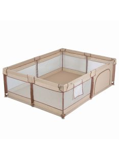   GameZone Basic járóka 150x200 lecippzározható oldal, sarokvédő egyszínű BÉZS