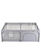 GameZone Basic járóka 150x200 lecippzározható oldal, sarokvédő egyszínű SZÜRKE