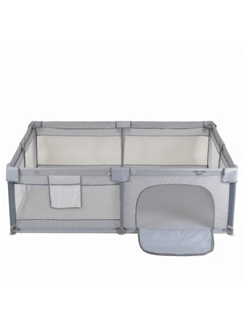 GameZone Basic járóka 150x200 lecippzározható oldal, sarokvédő egyszínű SZÜRKE