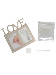 MOULD LOVE kéz- láblenyomat készítő képkerettel