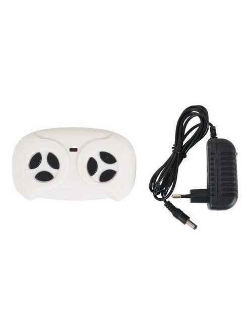 BO TERRON traktor 4 kerekű trélerrel 12V két motoros ZÖLD
